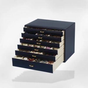 boîte bijoux cuir luxe