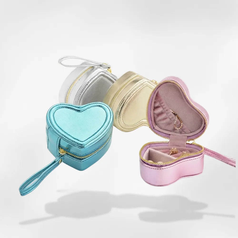 boîte à bijoux forme coeur