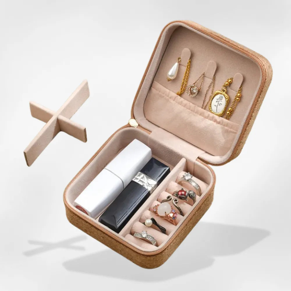 organisateur de bijoux en liège