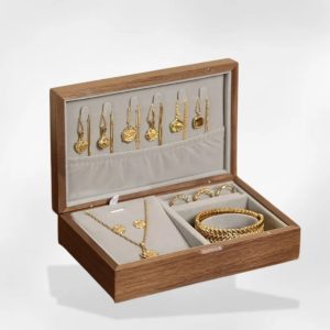 Boîte Rangement Bijoux Bois