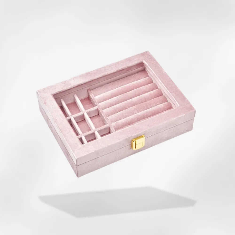 boîte à bijoux velours