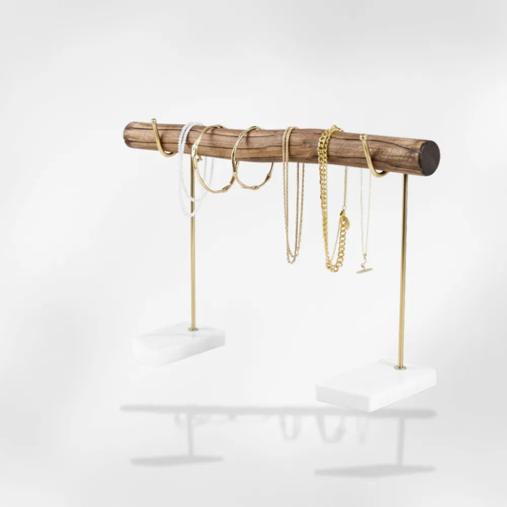 présentoir en bois flotté pour bracelet
