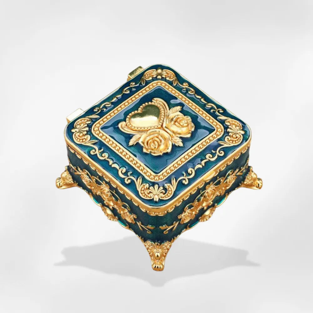 boîte à bijoux rétro