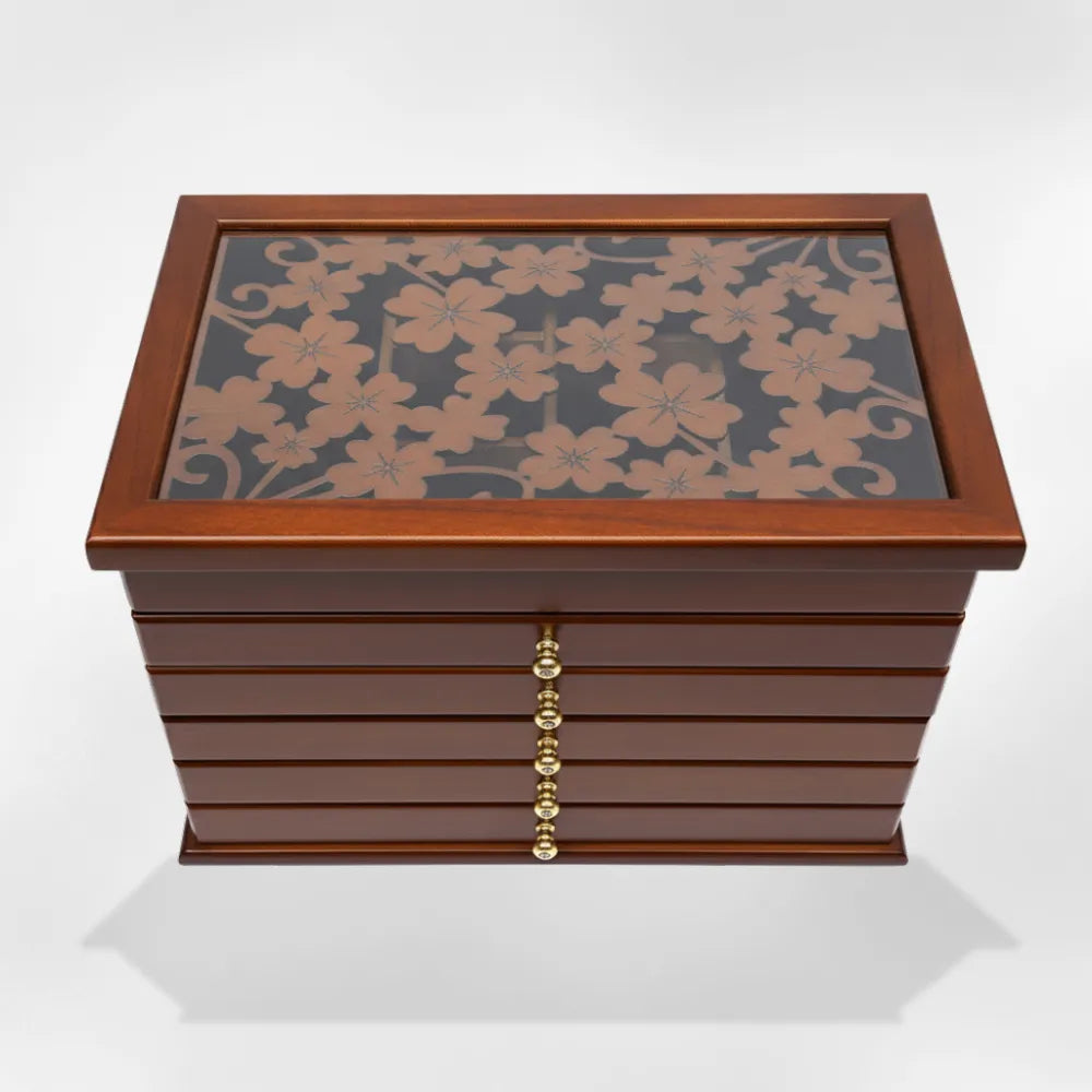 boîte à bijoux élégante
