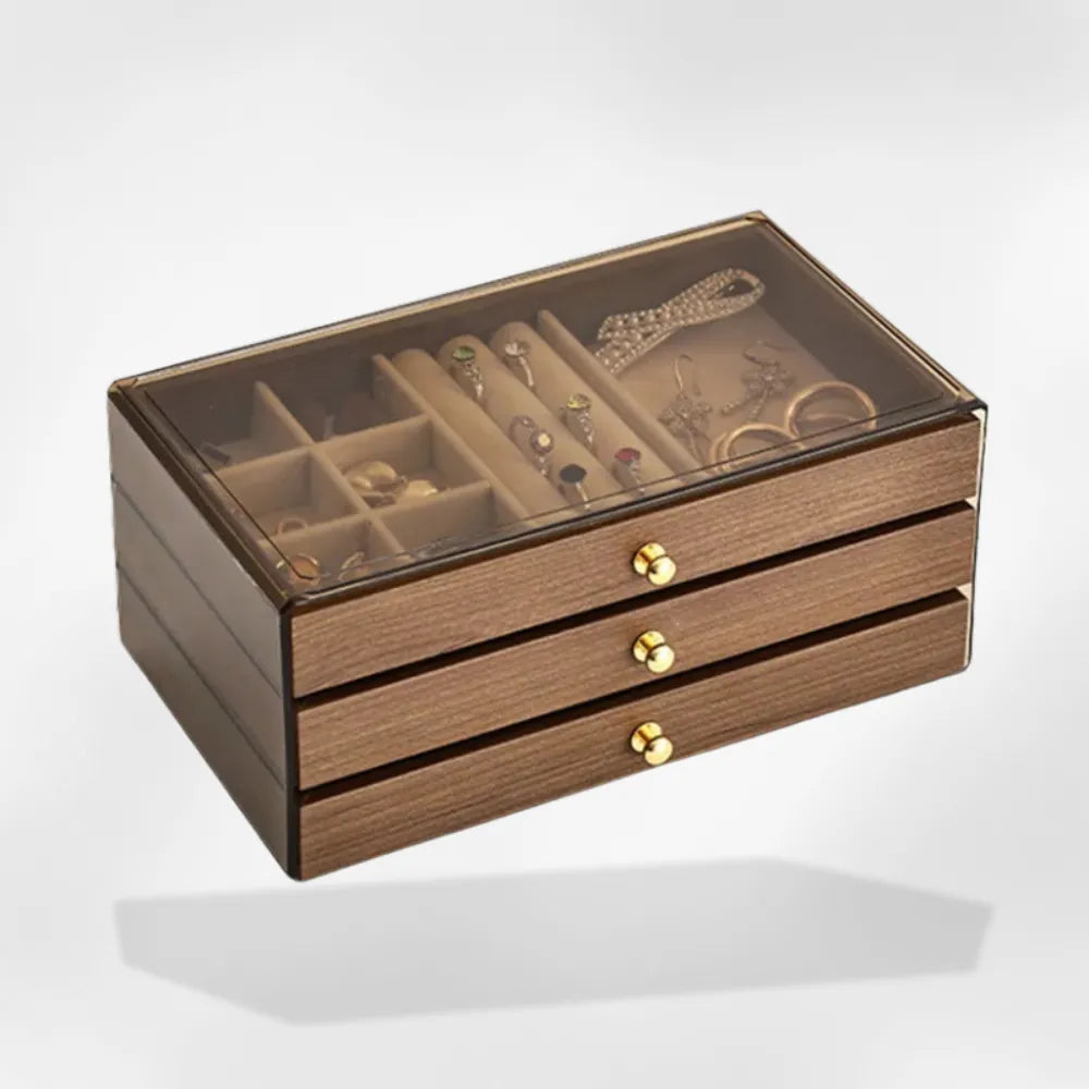 bijoux-box transparente