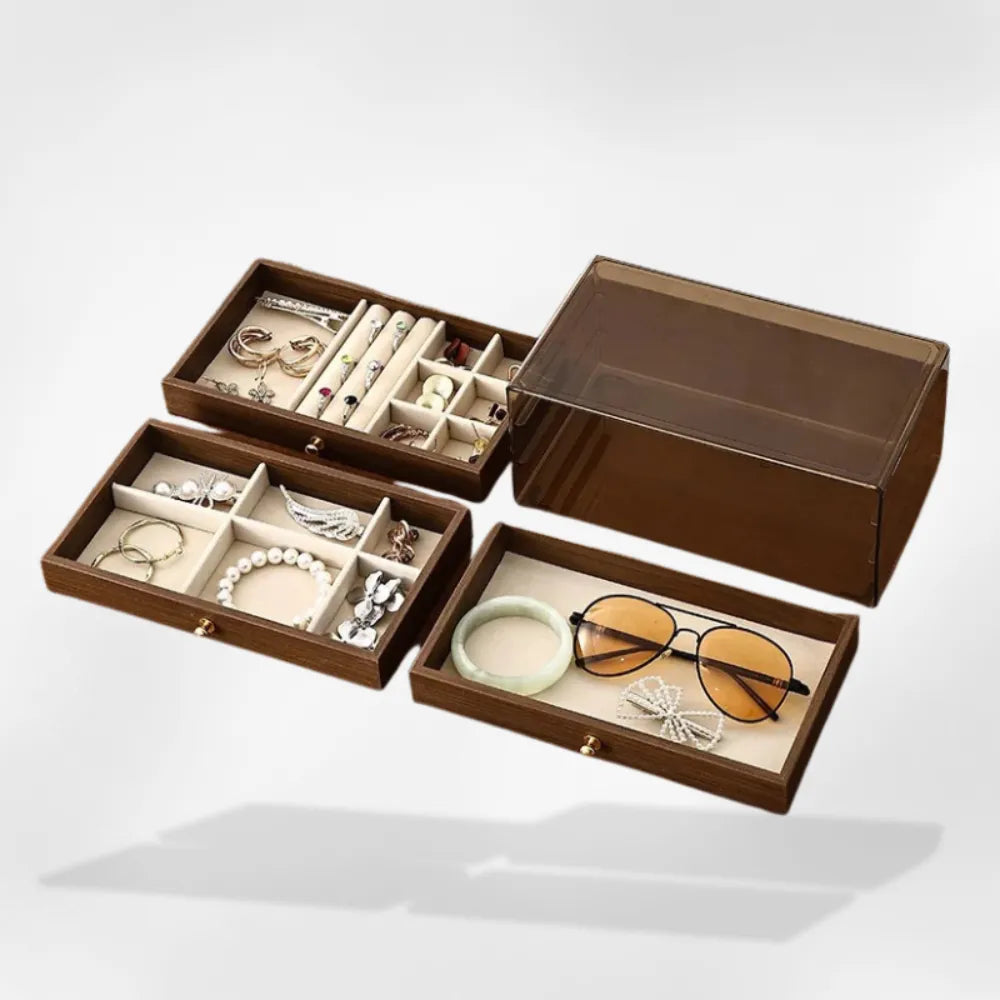 boîte à bijoux luxe