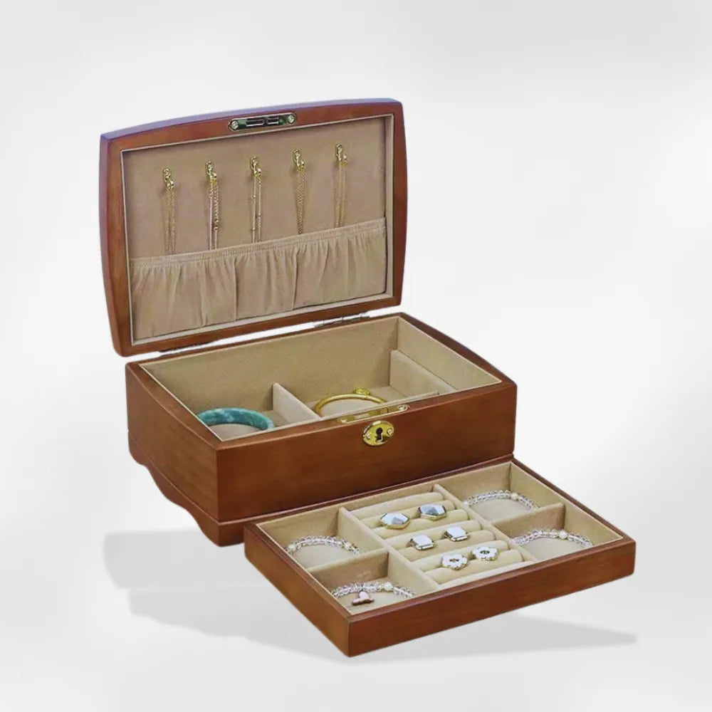 organisateur bijoux naturel