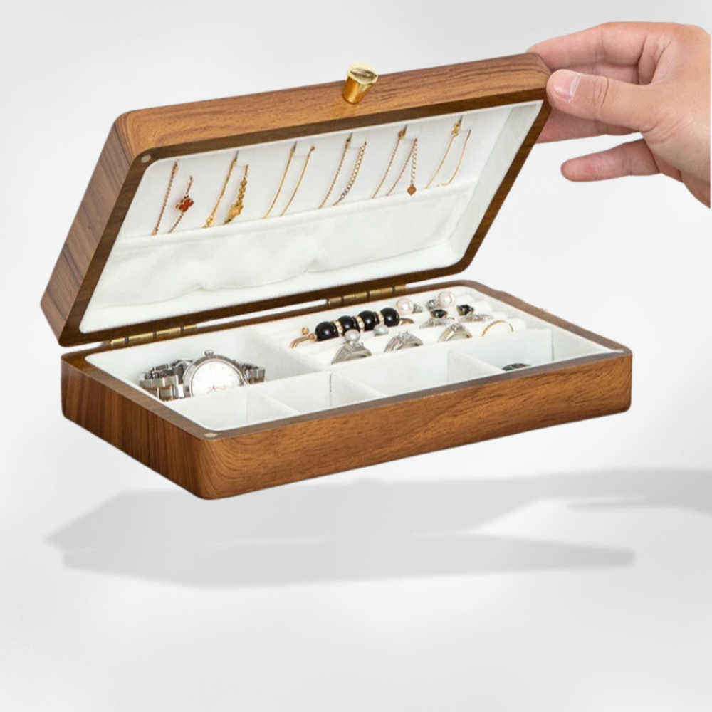 rangement bijoux bois