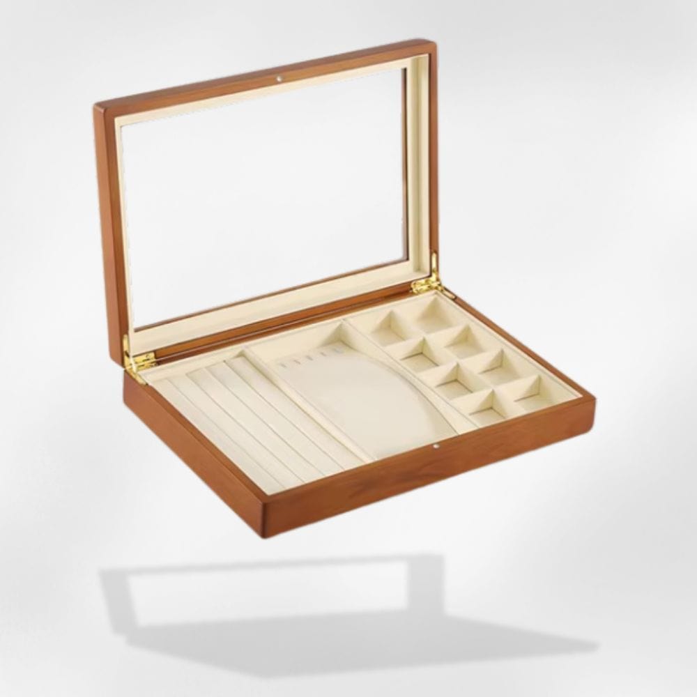coffret à bijoux en bois de chêne