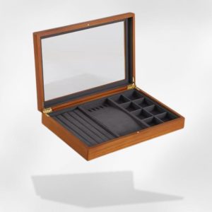 boîte à bijoux en chêne