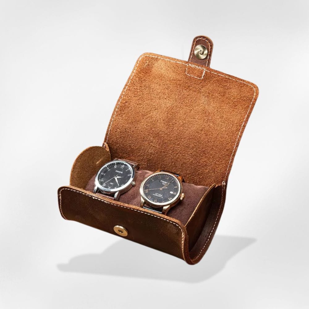 protection montre en cuir
