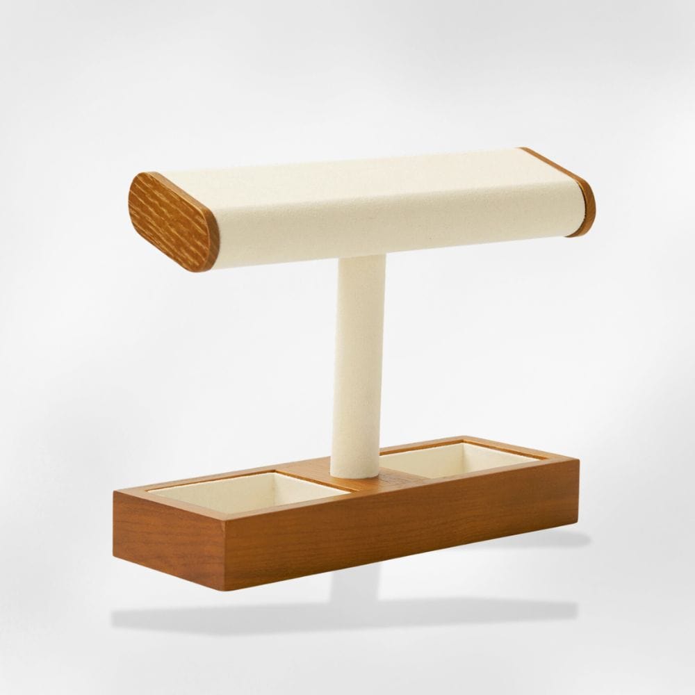 organisateur montre en bois
