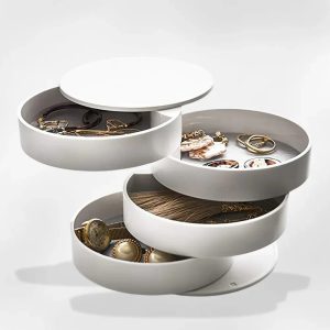 boîte rangement bijoux élégante