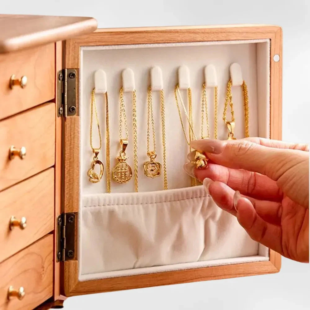tiroirs de bijoux luxe