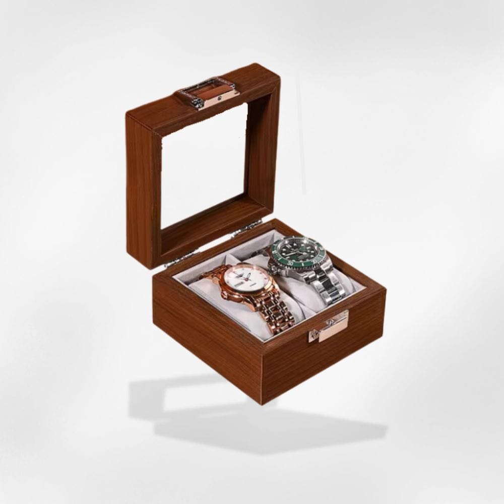 boîte à montre homme femme élégante