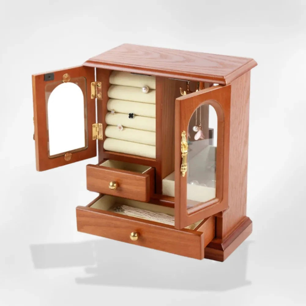 rangement bijoux en bois