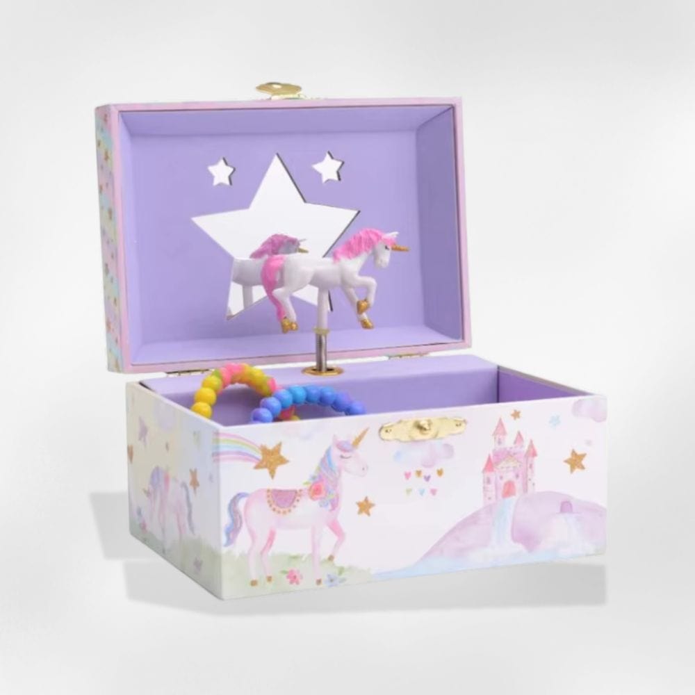 boîte à bijoux avec miroir