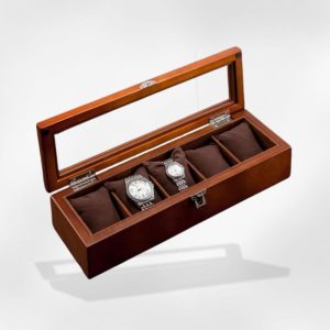 boîte à montre en bois