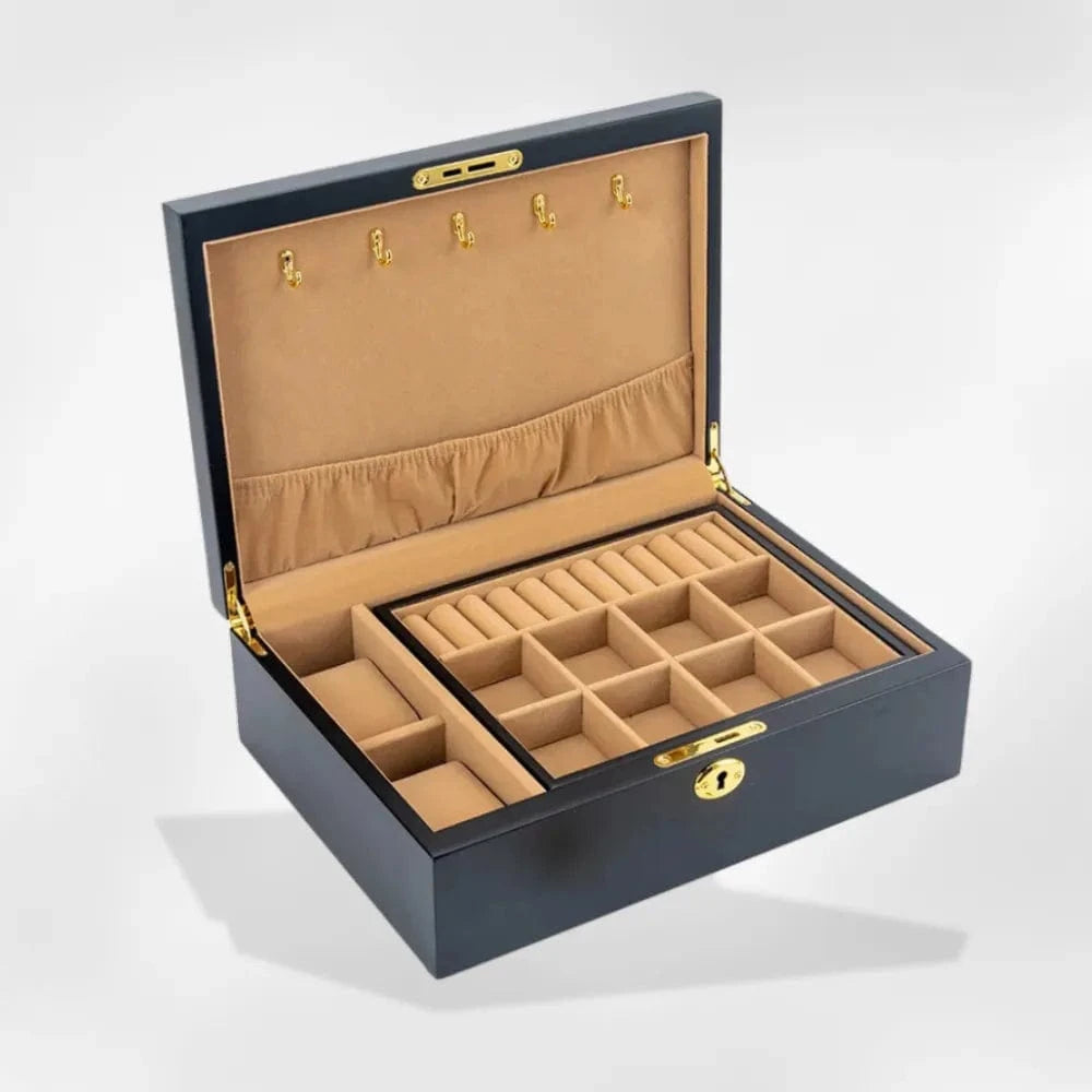 écrin à bijoux en bois
