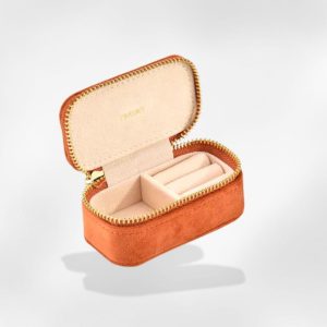 boîte à bijoux en velours