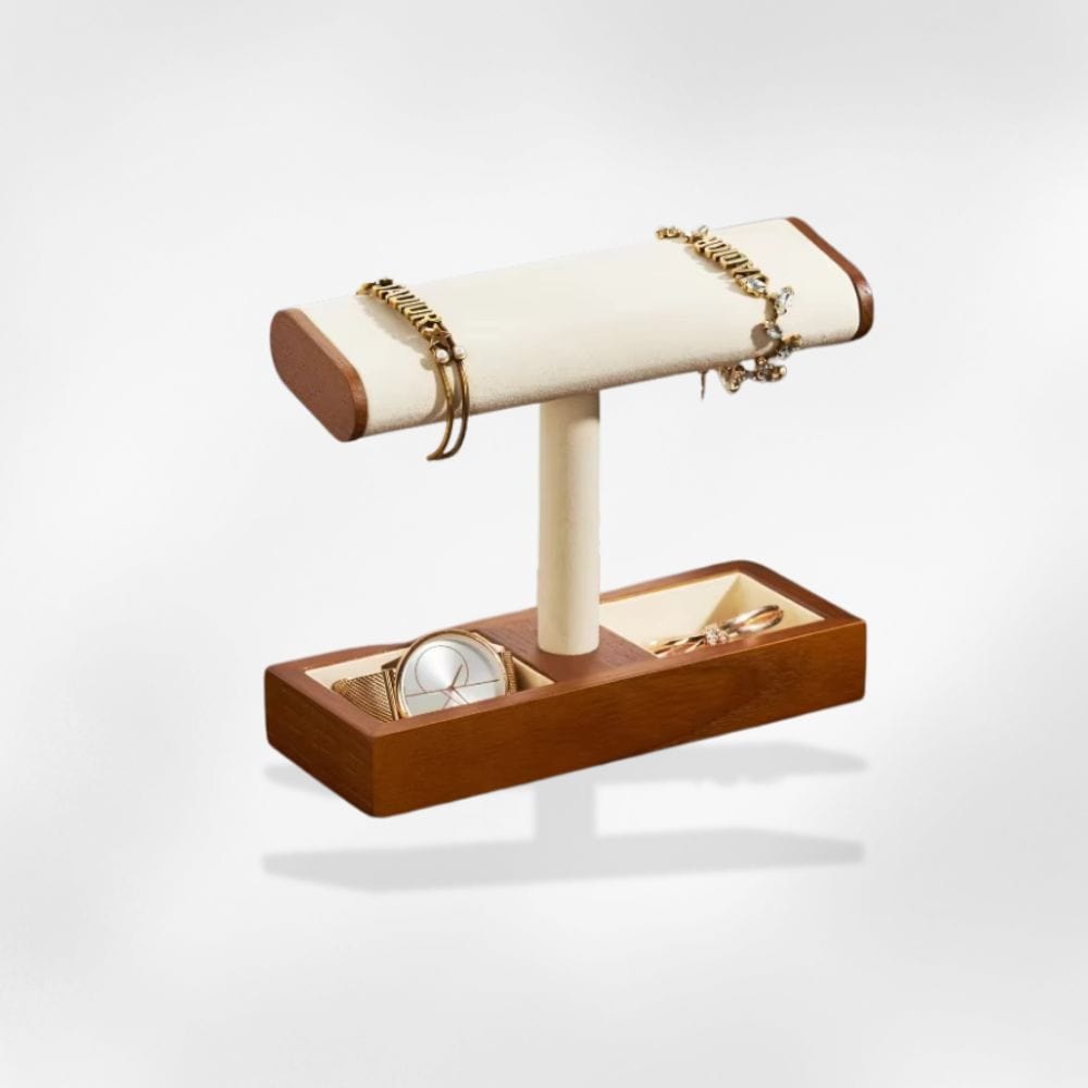 présentoir montre en bois