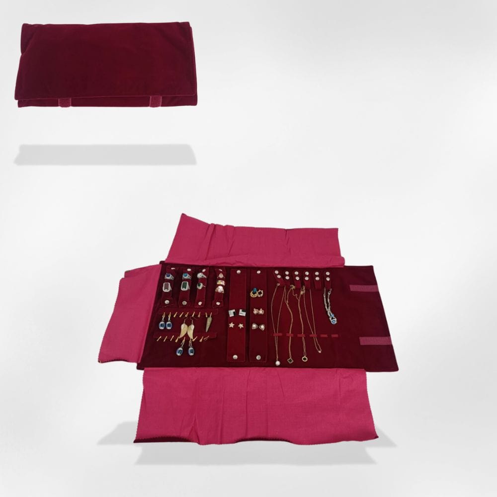 rangement bijoux tissu