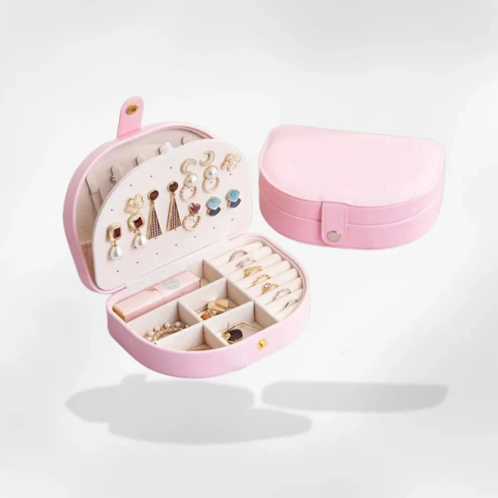 boîte de rangement bijou en cuir