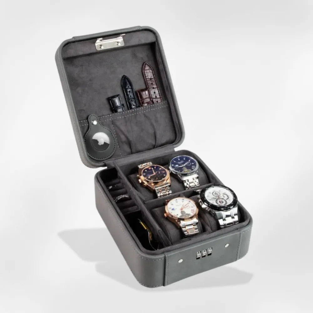 boîtier montre voyage luxe