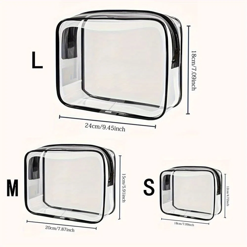 Trousse à cosmétiques transparente – Image 2