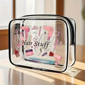 Trousse à cosmétiques transparente