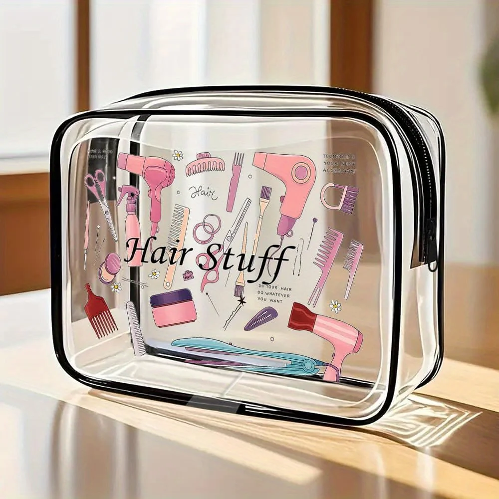 Trousse à cosmétiques transparente