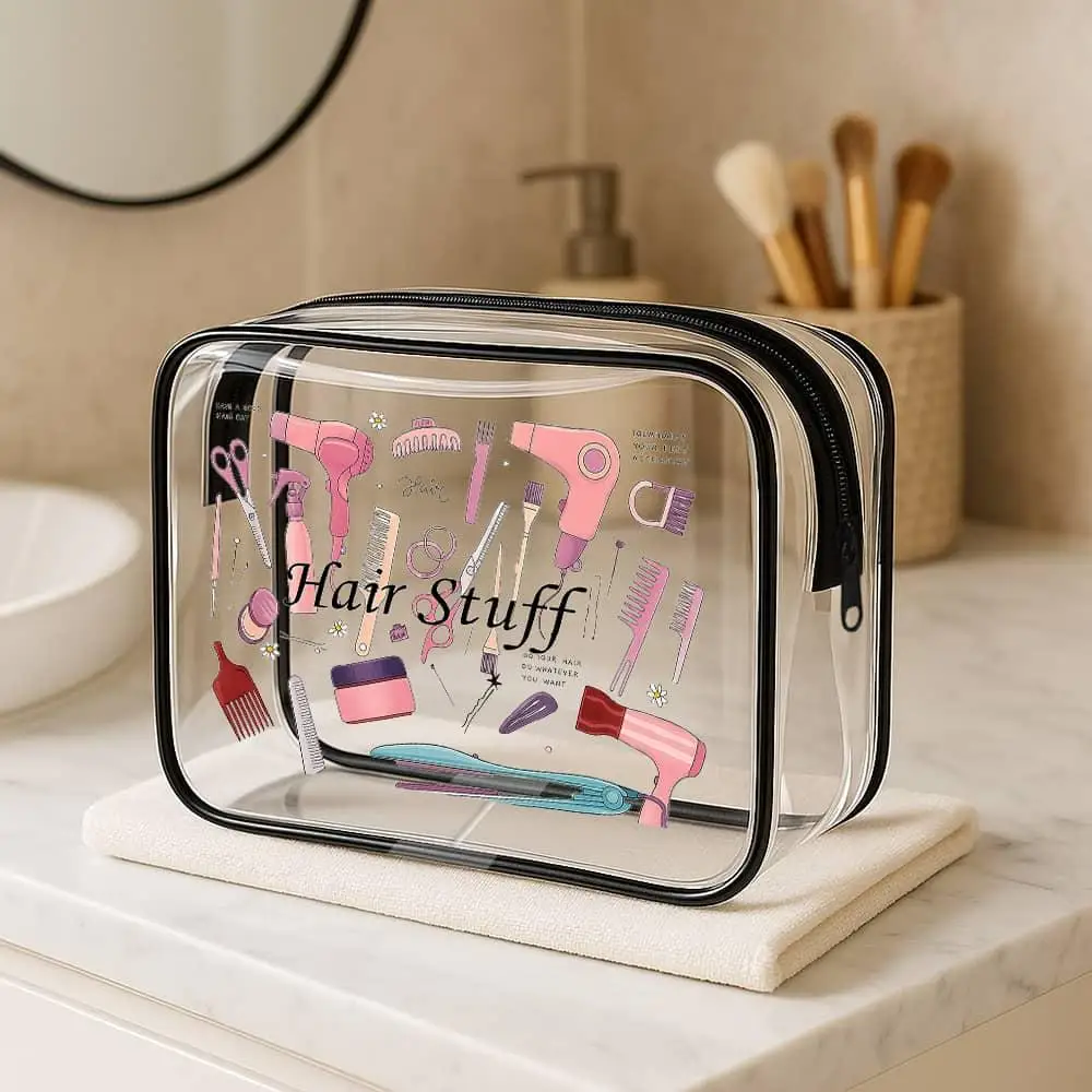 Trousse à cosmétiques transparente – Image 6