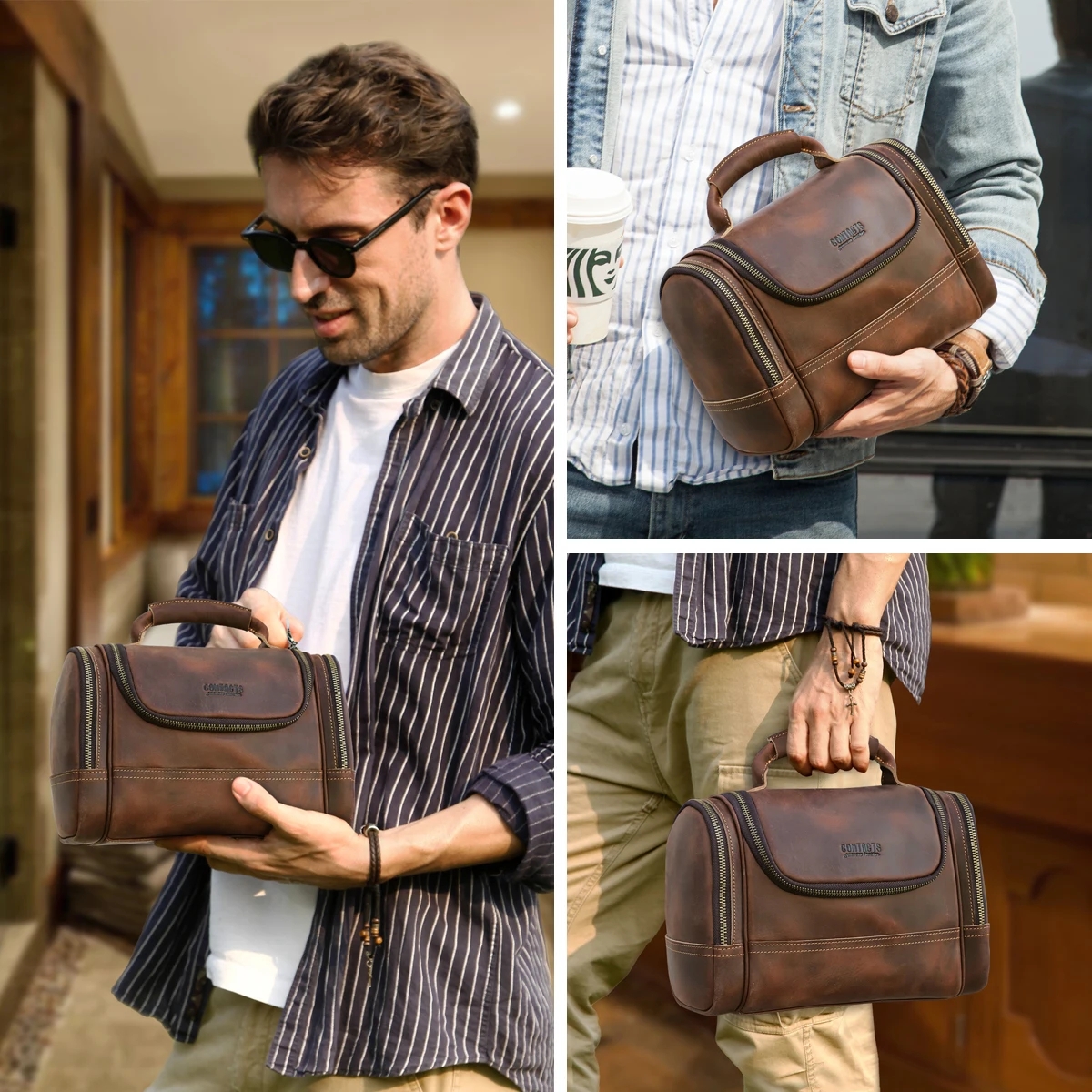 Vanity cuir vintage – Image 2